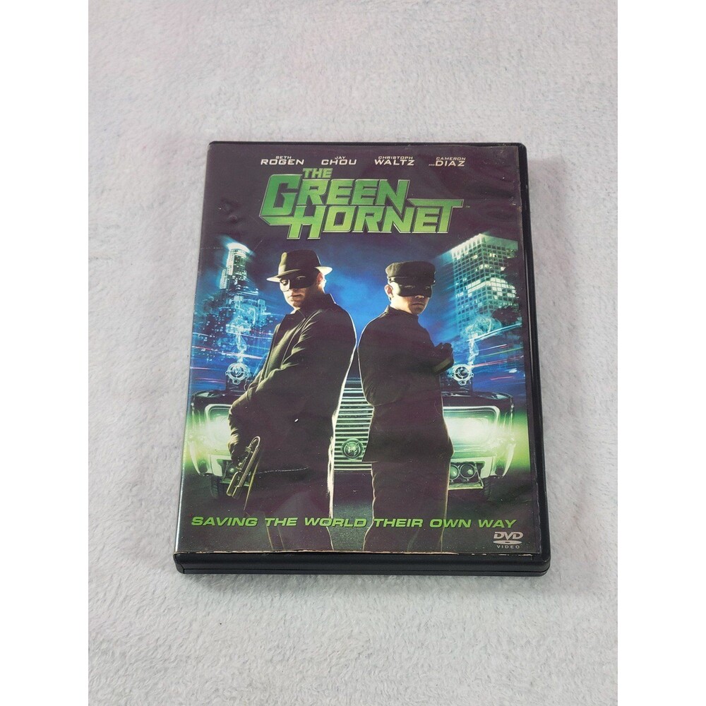 The Green Hornet (DVD, 2011) Seth Rogen Jay Chou Cameron Diaz Pre-Owned